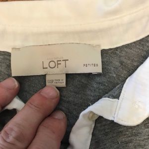 Grey button up shirt